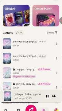 proses buat lagu by :putu