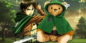 World's First Teddy Bear Company Turns Attack on Titan's Eren Yeager Into Adorable $370 Toy