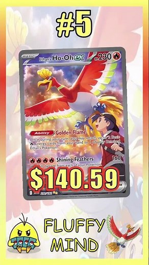 Top 10 Ho-Oh Pokemon Cards #PokemonTCG #Hooh #Pokemon
