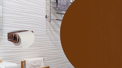 Wooden Paper Towel Holder for Home and Kitchen - Enhance Your Kitchen Decor with Elegant and Functional Design for Rustic and Traditional Settings (Wall Mounted)