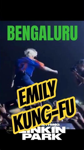 Kung-fu move Em! - LINKIN PARK live at Bengaluru,India 2026 #linkinpark #shorts