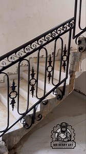 24 reactions | Crafted to Impress. Installed in Just 2 Days.This isn’t just a handrail — it’s a bold blend of style and strength that elevates any staircase.Want yours transformed? Call now: 09030005565Nationwide delivery & installation.#ModernLuxury #StaircaseDesign #mrhenryart | Wrought iron gates | Facebook