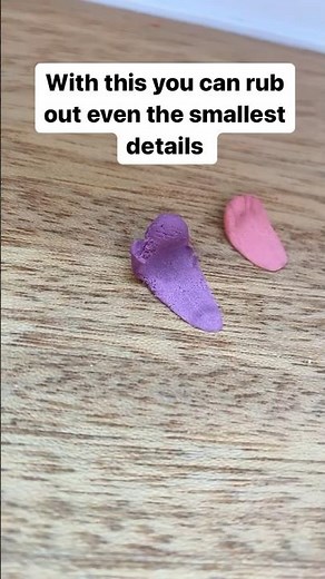 How to make a putty rubber/eraser✏️ #art