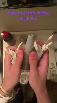 How to Clean Puffco Peak Pro (Check Description)