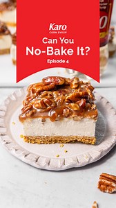 Get deliciousness in every layer of these No-Bake Pecan Pie Cheesecake Bars for Nat’l Dessert Day!Can You No-Bake It❓Episode 4: Pecan CheesecakeRecipe: Mike Johnson @MikeBakesNYC #KaroCornSyrup #CanYouNoBakeIt #NoBake #NoBakeDessert #Pecan #Pecans #PecanPie #cheesecake #NationalDessertDay #DessertDay #homemade #dessert #sweets #DessertLover #DessertTime #BakeFromScratch #BakersGonnaBake #bakestagram #FromScratch #dessert #DessertsOfInstagram #InstaYum #HomemadeIsBest #eeeeeats #tasty #TastyFood 