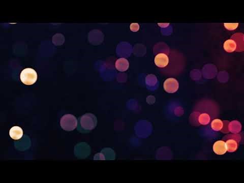 Relaxing Bokeh Lights | Free Animation Loop Background