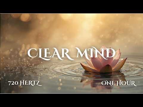 720 Hz • Ambient Music • Black Screen • 1 Hour