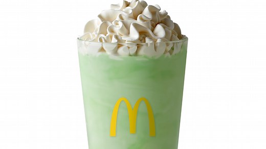 When does the McDonald's Shamrock Shake leave in 2025?