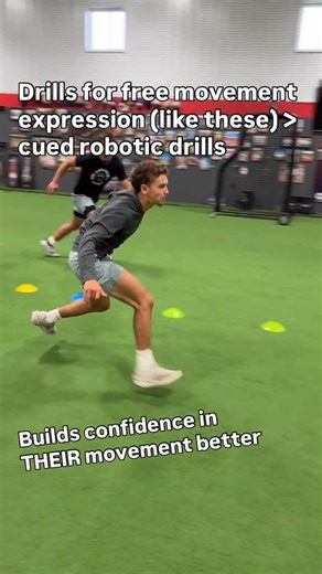 Fish aren’t good at climbing trees 🐠 Not everyone moves the same. Some are gonna accomplish tasks differently. As coaches that means not shoving anyone into a box. Sure there are instances where form is much more important (sprinting is a good example) but even then if there was a “perfect” way to do something all the professionals would look the same… and they don’t. When choosing drills I just like to lean towards drills where all I have to tell them is WHAT to do and they figure out the HOW.