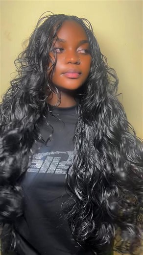 Stylish French Curl Braids for School