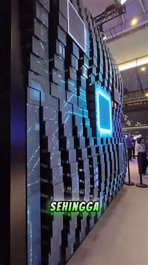 Dinding LED Bergerak 3D