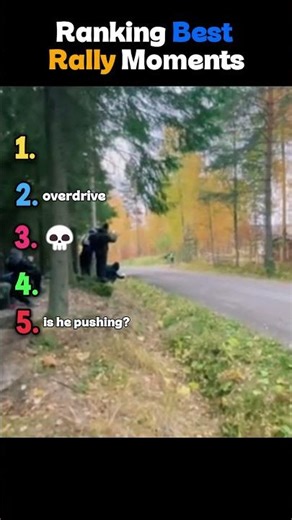Ranking Best Rally Moments #rally #wrc #shorts