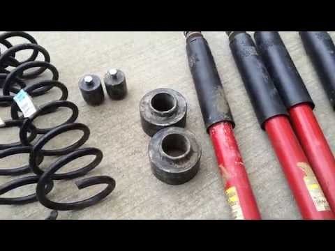 Jeep JK springs & shocks installed on a jeep LJ (Rear)