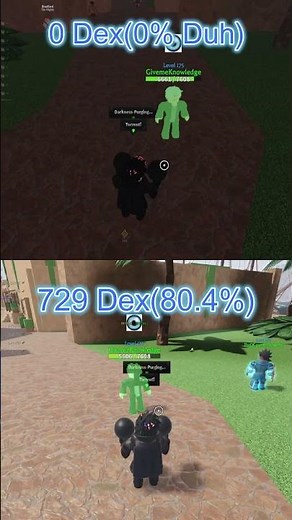 0 Dex Vs Max Dex [Arcane Odyssey] #arcaneodyssey #jojobizzare #roblox