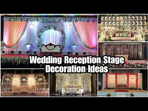 50 wedding reception stage decoration ideas|wedding reception decoration ideas|reception stage decor