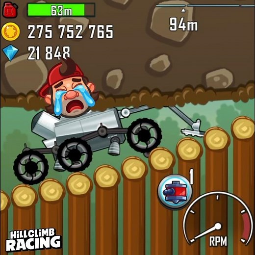 How to complete the hardest challenge in Hill Climb Racing