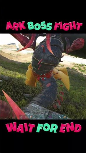 Cute Monster Boss VS Titan God Boss 🔥 ARK Dragon Hunter #arkgameplay #arksurvivalevolved #gaming
