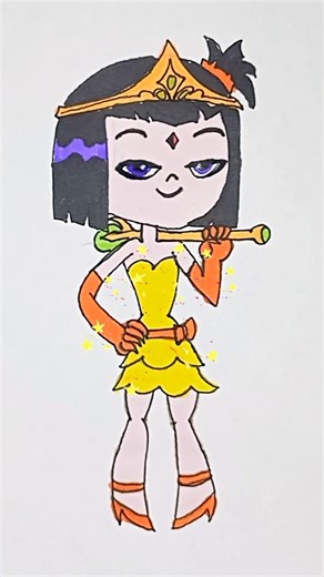 How to draw Raven from Teen titans go| Step by step drawing for kids #shorts