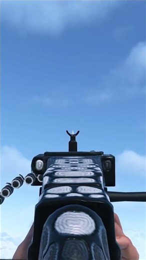 HellCore M249! (TRANSPARENT AIMSIGHT) #rust #rustskins #rustshorts #rustclips #shorts #gaming #fyp