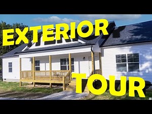 Custom Modular Home Exterior Tour - Heartland III Floorplan built by Nationwide Homebuilders