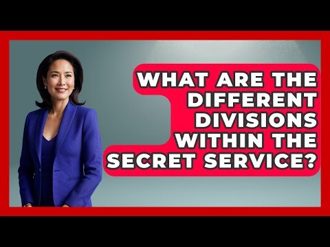 What Are The Different Divisions Within The Secret Service? - International Policy Zone