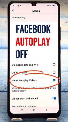 Facebook Me Autoplay Video Ko Kaise Band Kare | How To Disable Autoplay Video In Facebook