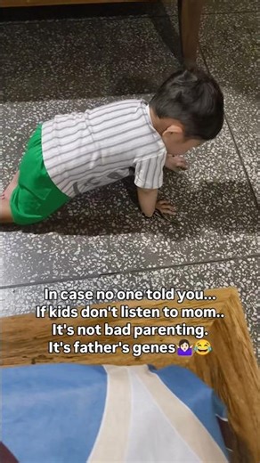 The real reason when your kid doesn't listen to the mother. #shorts #viral #trending #love #life