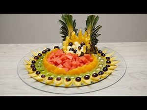 How to Make a Fresh Fruit Center | Sliced fruit | Keto Diet