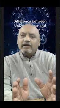 Universal vs. Personal Year: The Real Difference. Year 2026 as per numerology.