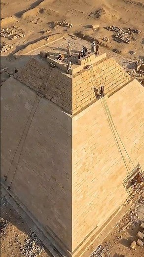 How the Egyptian Pyramids were built