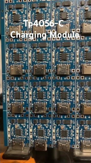 #chargingmodule #tp4056 C connection #Charging using #18650battery