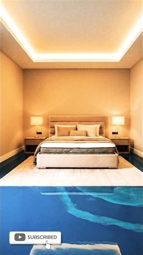 “From Broken Bedroom to Aquarium Floor Luxury | Satisfying Time-Lapse” #shorts #interiordesign