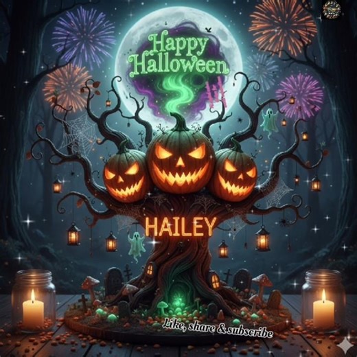 🎃 Halloween Magic ✨ | Amazing Hailey Transformation 👻 #Halloween2025 #Shorts