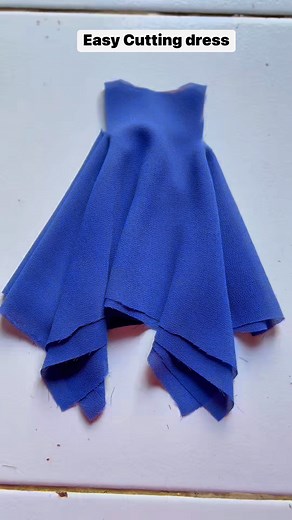 621K views · 9.1K reactions | Easy Cutting dress #sewingtutorial #sewing #menjahit #reelfyp #jangkauanluasfyp #tips #polabaju #polamini | Sunarti Djuri | Facebook