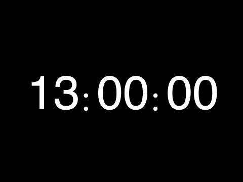 13 Hour Timer Live | @DigitalTimeCode-c9k #timelapse #music #youtube