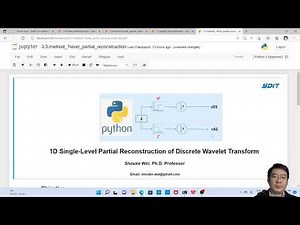 How to Reconstruct Approximation and Detail form Their Coefficients with PyWavelets