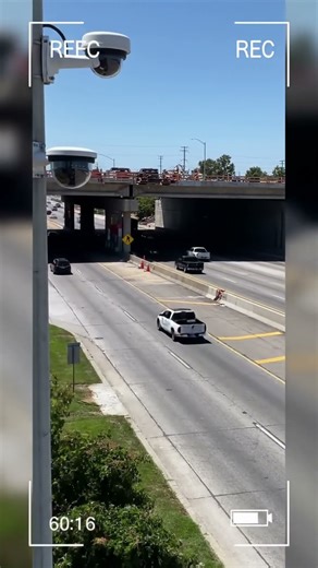 They did WHAT to this bridge with traffic below?!
