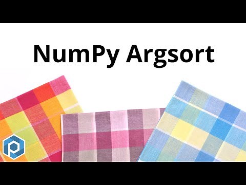 Python NumPy | Argsort
