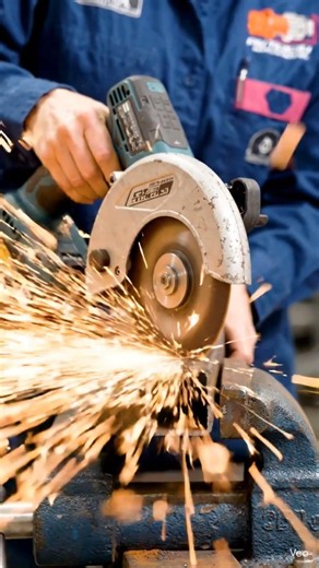 This Power Tool Cuts Steel Like Butter! 🔥 | Amazing Steel Cutting Tool