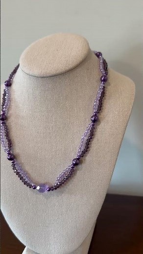 Multi-Strand Necklace using GGC's "Enchanted Jewels" Treasure Bag