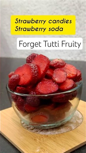 Forget Tutti Fruity? Let's Make Strawberry Gummies & Soda #shortsfeed
