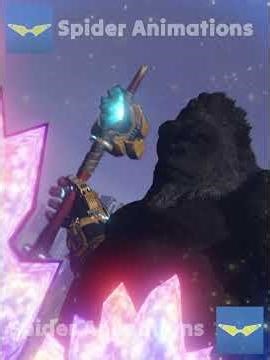 SpaceGodzilla vs Kong | Godzilla x Kong: Supernova Fan Made Animation (Part 1)