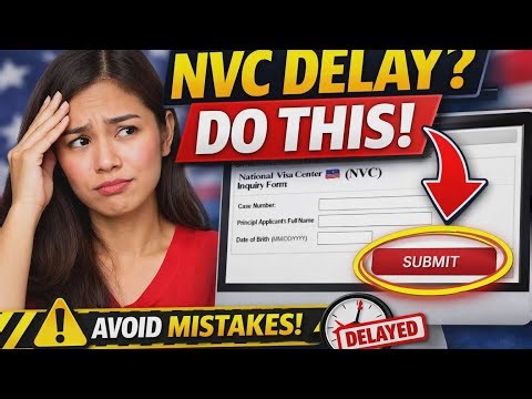 How to Submit a NVC Public Inquiry Correctly (Step-by-Step Guide to Avoid Visa Delays)#nvcinquiry