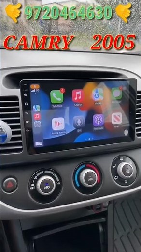 💥Camry 2005 Android Stereo Upgrade #trending #9inches #toyota #camry #youtube #short #carmusichub