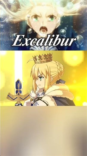【FGO】 Saber Excalibur #shorts #fgo #anime