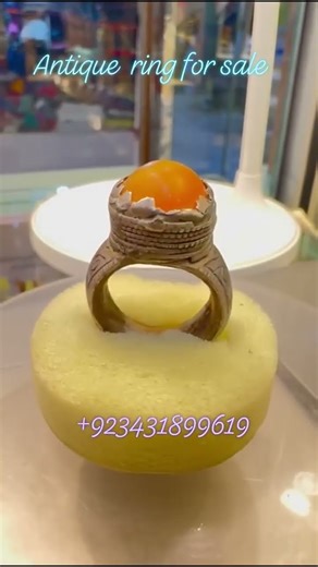 "Mughal Majesty: Antique Handmade Silver Ring" #treasuretrove