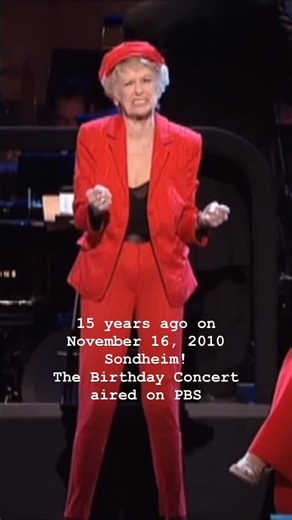 Please Please… Don’t Quiz Me! on Instagram: "15 years ago on November 16, 2010 Sondheim! The Birthday Concert aired on PBS. The event celebrated Broadway composer Stephen Sondheim’s 80th birthday. The concert culminated in performances by Patti LuPone, Marin Mazzie, Audra McDonald, Donna Murphy, Bernadette Peters and Elaine Stritch. Stephen Sondheim won 8 Tony Awards, 8 Grammy Awards, an Academy Award and the Presidential Medal of Freedom. He passed away in 2021 at the age of 91. #sondheim #step