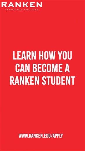 Ranken students get a great education and lots of extras like free parking! Learn how you can become a student at Ranken Technical College. https://ranken.edu/apply #beawesome #student | Ranken Technical College - St. Louis