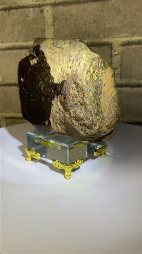 magical meteorite with an alien face."