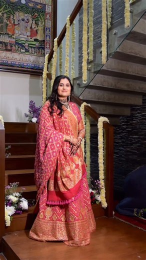 Khako - by Heena Patel | Bandhani lehengas that celebrate tradition in every thread 💫 Rich colours, timeless craftsmanship, and effortless elegance. Perfect for... | Instagram